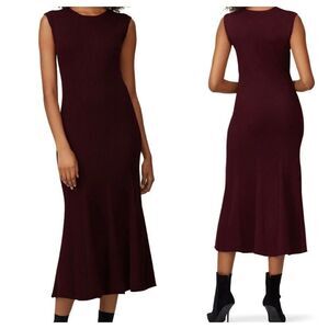 Jason Wu Burgundy Sleeveless Dress